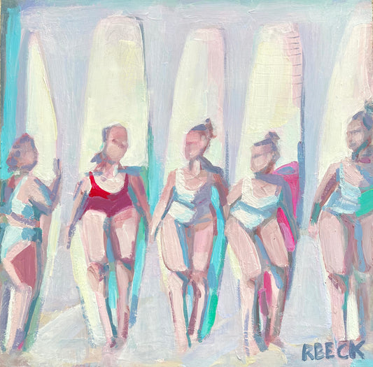 Charleston Artist Ryan Beck's Vibrant Surf Art for Modern Coastal Decor