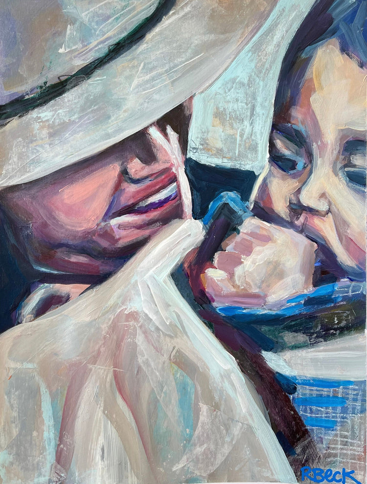 Motherhood Art Prints Collection by Charleston Artist Ryan Beck - Maternal and Family Artworks