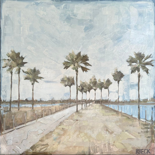 Indigo Pitt Street, 36”x36” Original Painting