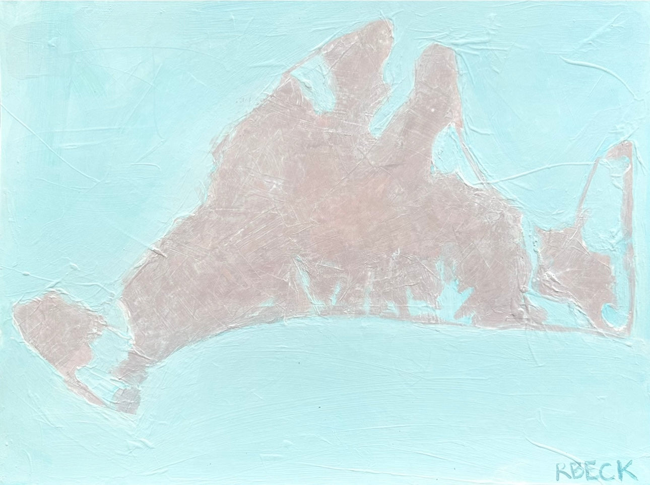 Martha’s Vineyard map horizontal coastal art print by Ryan Beck
