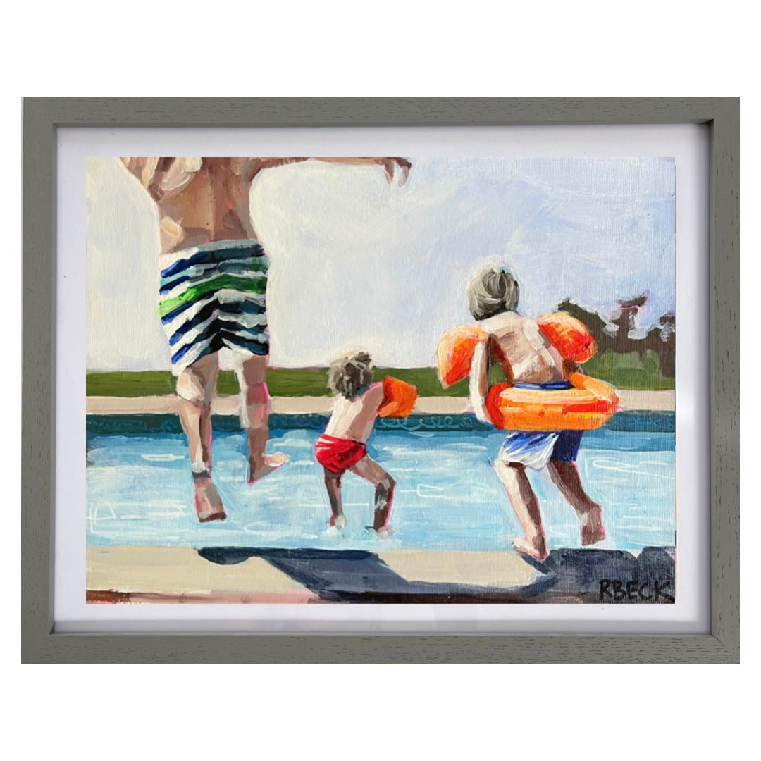“Cannonball” 9x12” Original Painting
